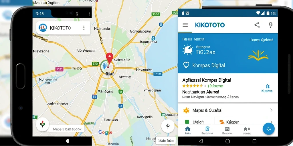 Tampilan antarmuka KIKOTOTO yang modern dan informatif.