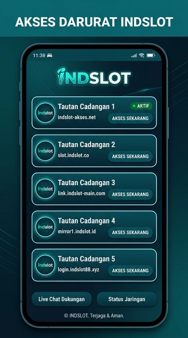 Tampilan link alternatif indslot